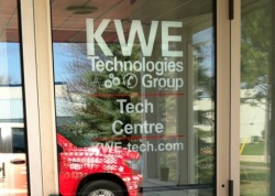 image of door with technology centre written on it